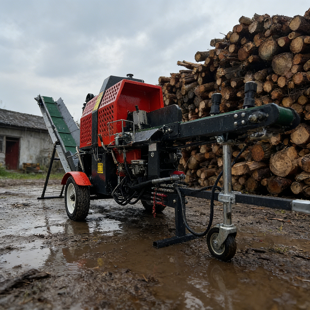 Sustainable Living Is - Professional 6 Way Log Splitter 20T