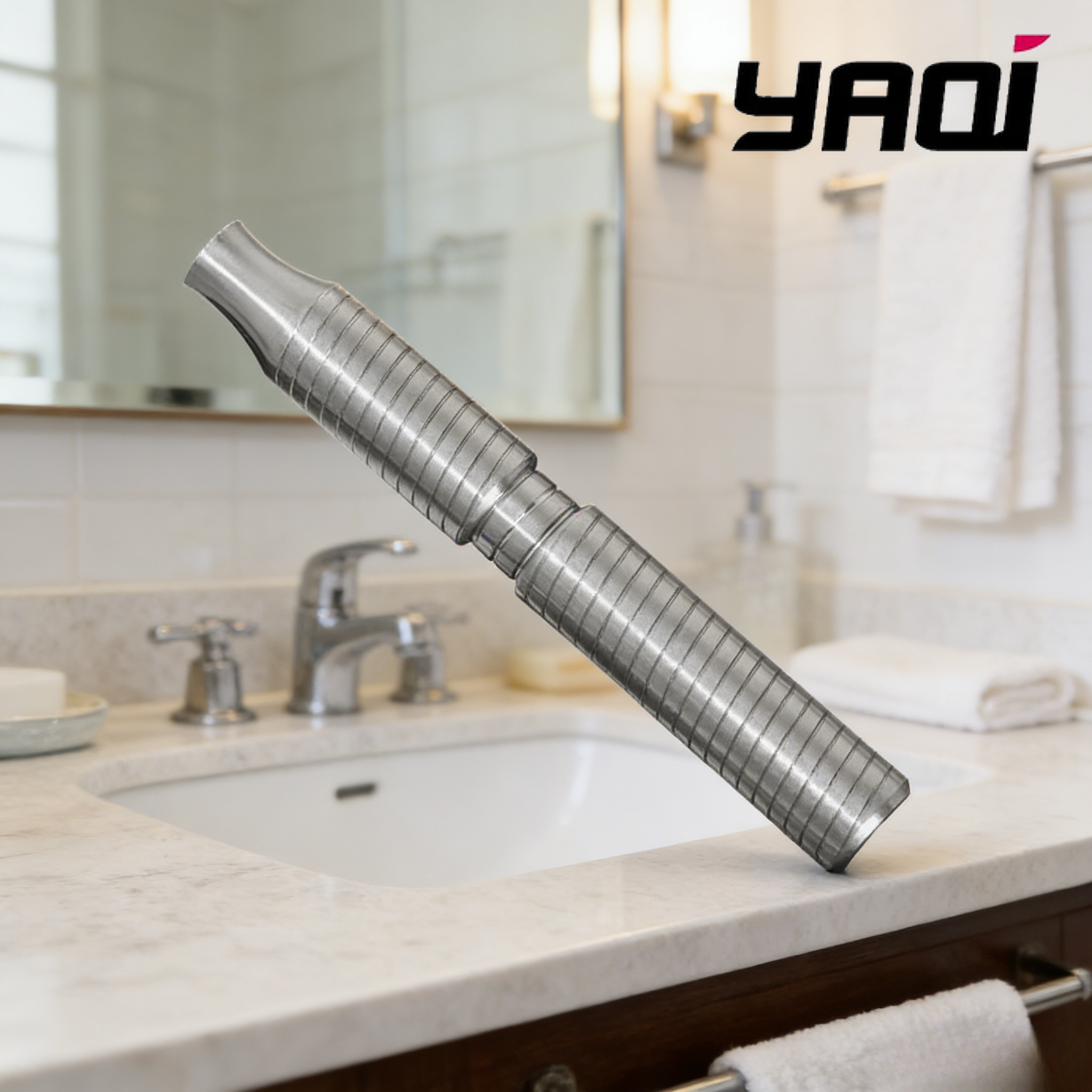 Safety Razor Handle - 88mm Solid YAQI Stainless Steel Material