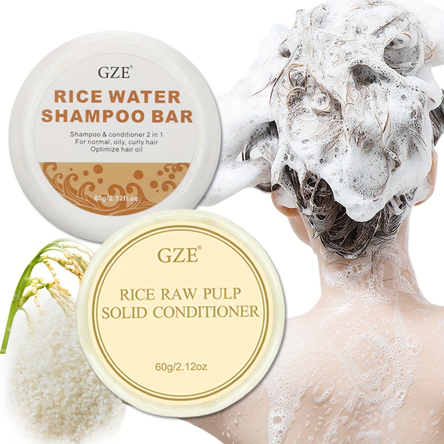 GZE Rice Water Shampoo Bar Soa – обзор и цена Bar Soap Shampoo Solid