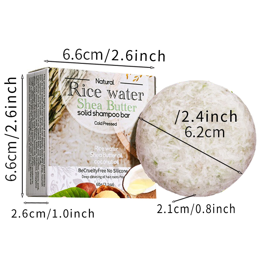 XF 60g Rice Shampoo Bar 100% N – обзор и цена Bar Soap Shampoo Solid
