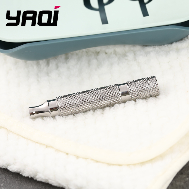 Razor Handle YAQI Polished Tit – обзор и цена Safety Razor Handle