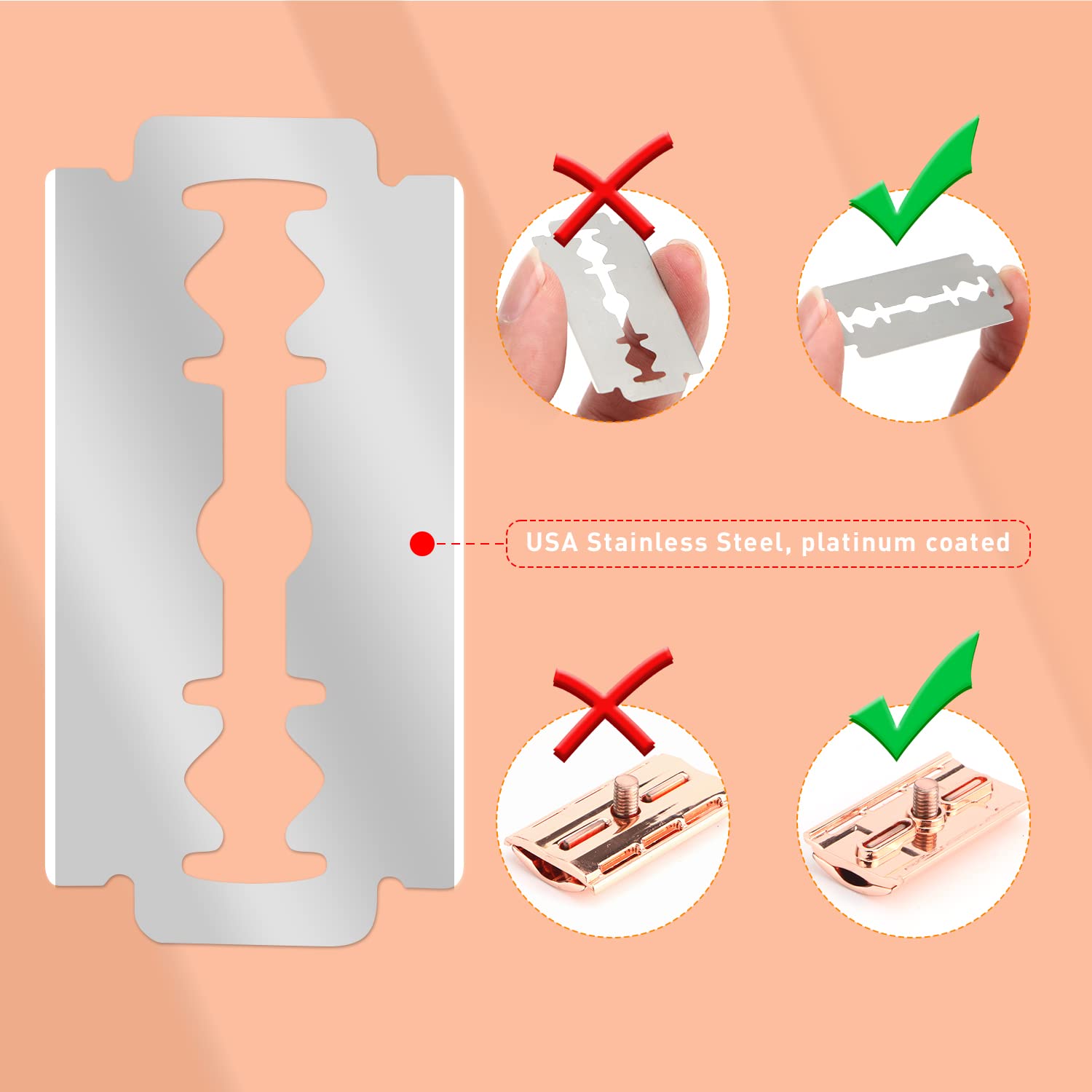 Reusable Double Edge Safety Ra – обзор и цена Safety Razor Handle