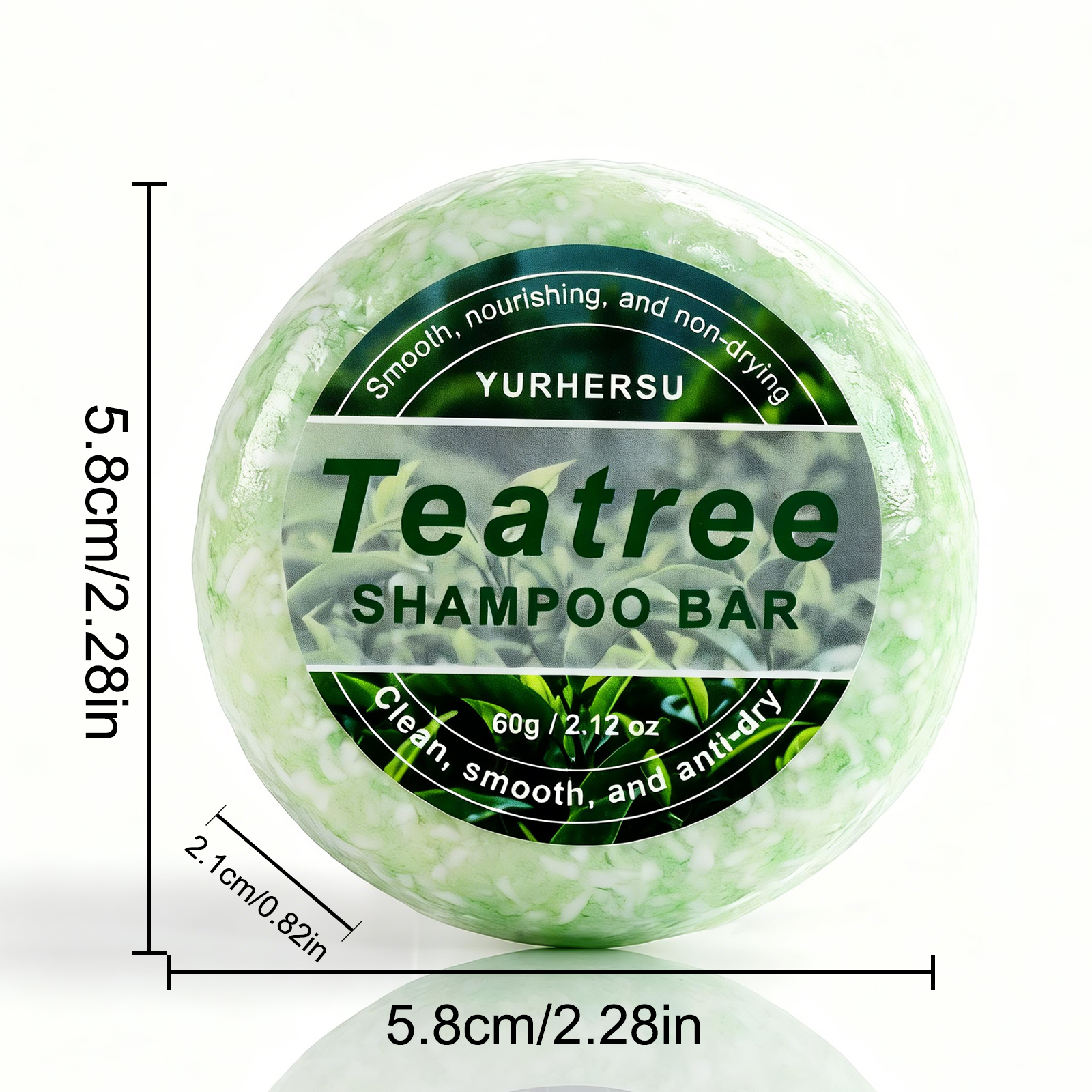 Natural Tea Tree Shampoo Bar O – обзор и цена Bar Soap Shampoo Solid