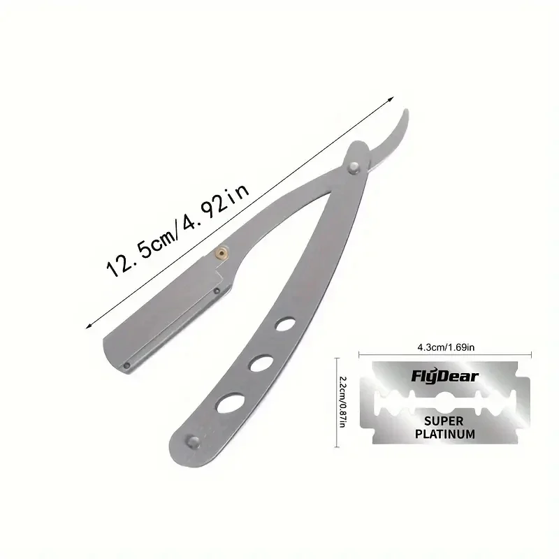 Hair Removal Knife Men Shaves  – обзор и цена Safety Razor Handle