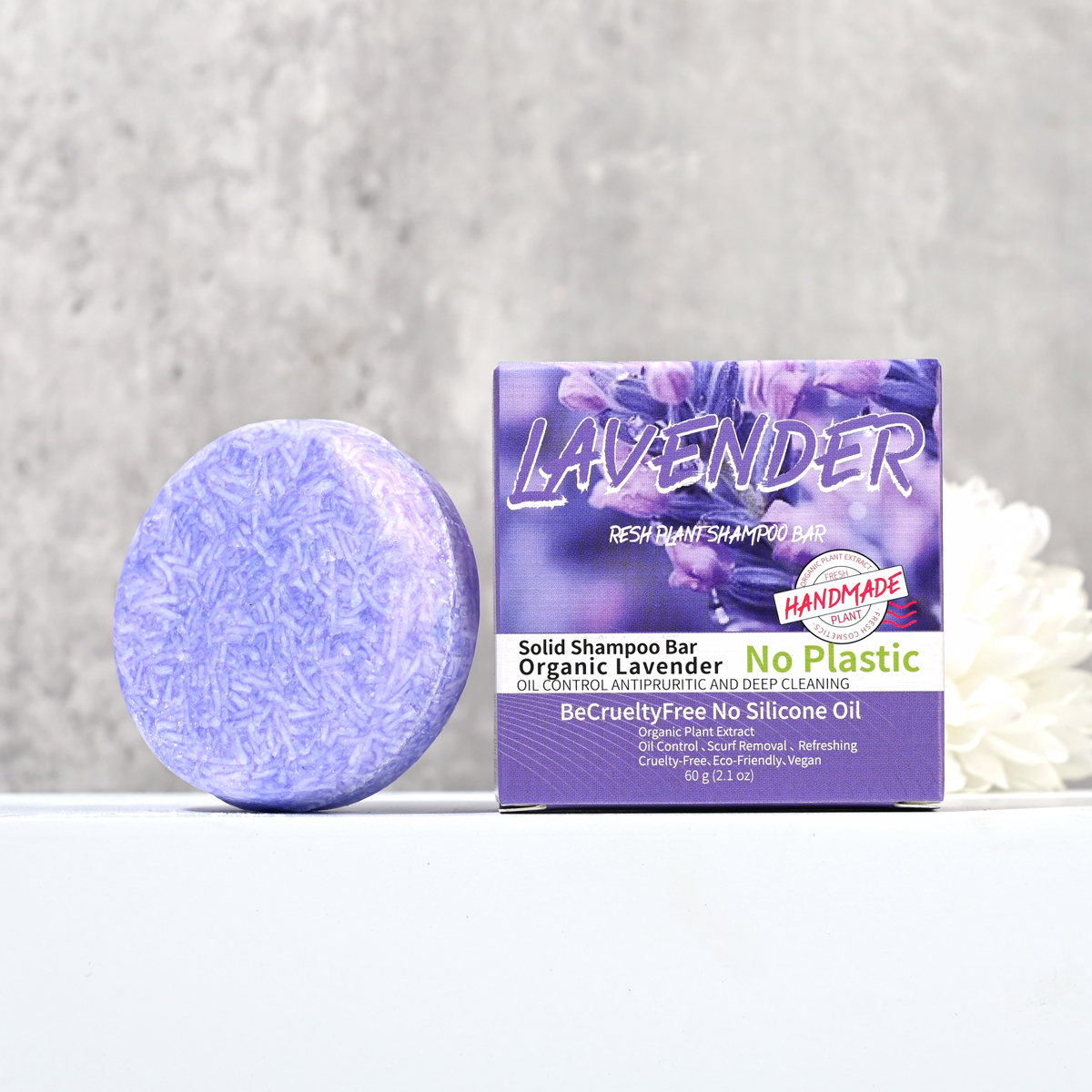 J+60g Hot Selling Lavender Sha – обзор и цена Bar Soap Shampoo Solid