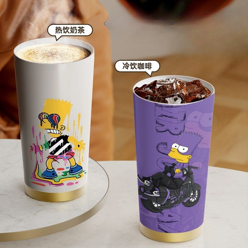 The Simpsons Bart Lisa Maggie  – обзор и цена Stainless Steel Straw