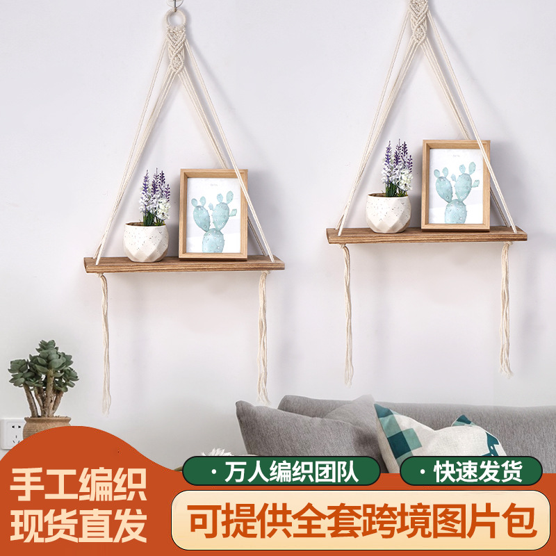 Boho Macrame Wall Shelf Handma – обзор и цена Sustainable Living Is