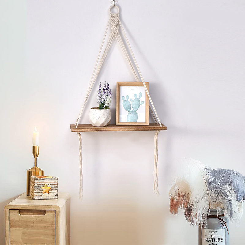 Boho Macrame Wall Shelf Handma – обзор и цена Sustainable Living Is