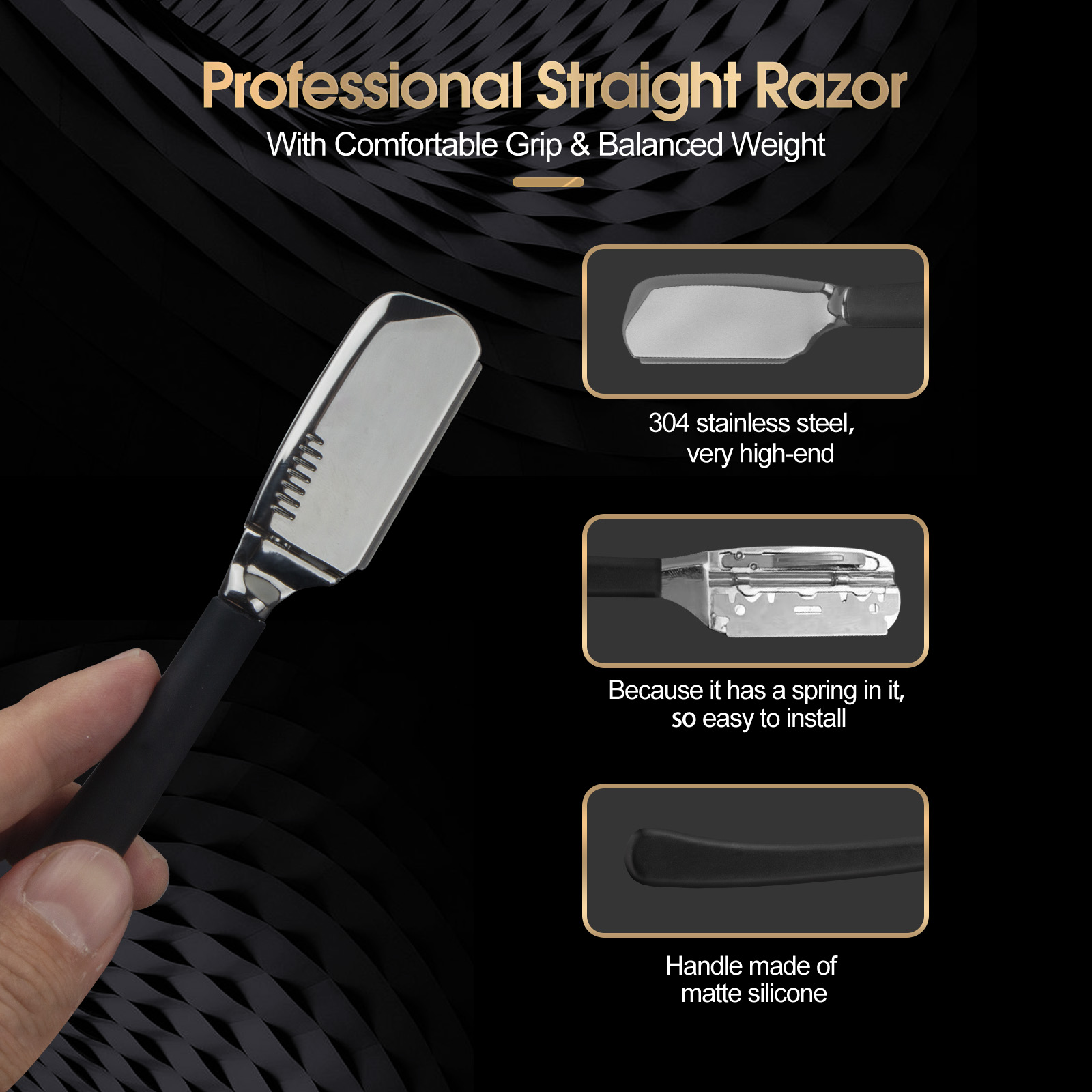 1Pc Pro Baber Beard Straight E – обзор и цена Safety Razor Handle