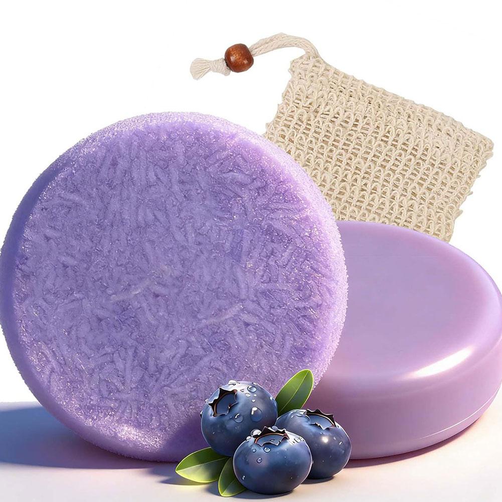 Plant-Based Blueberry Shampoo  – обзор и цена Bar Soap Shampoo Solid