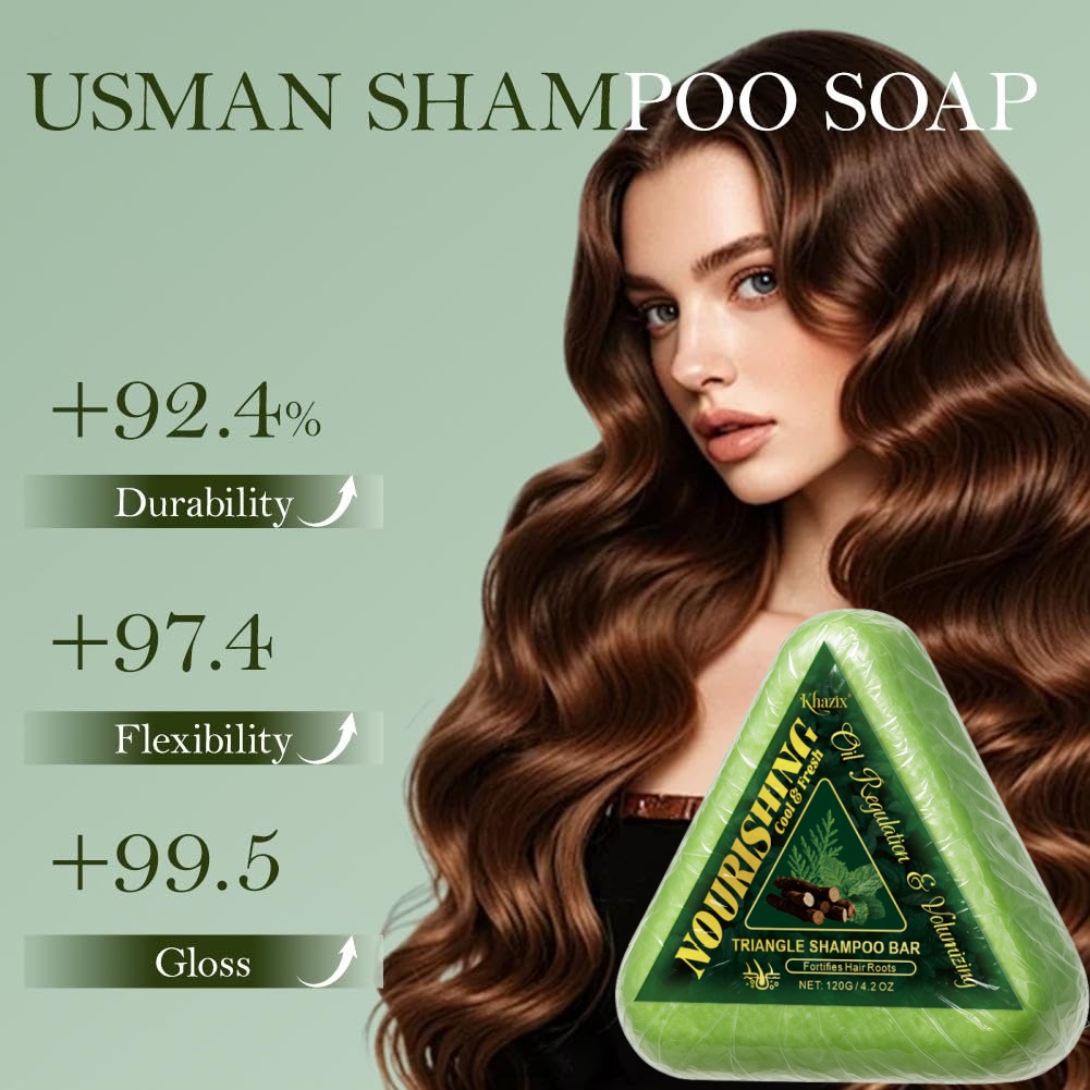 Green Triangle Soap Shampoo Ba – обзор и цена Bar Soap Shampoo Solid