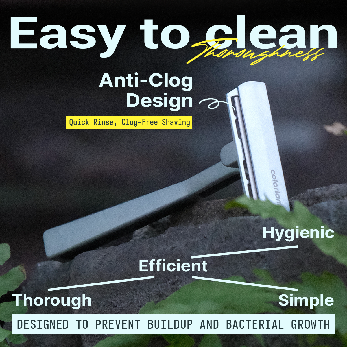 Colorlamb Metal Safety Razor M – обзор и цена Safety Razor Handle