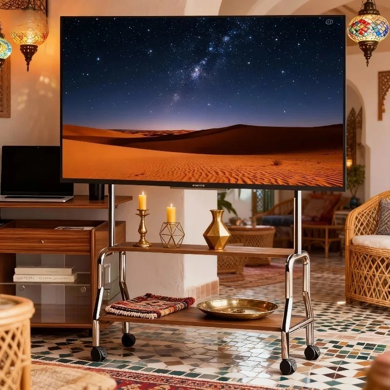 Mobile TV Stand Stainless Stee – обзор и цена Sustainable Living Painting