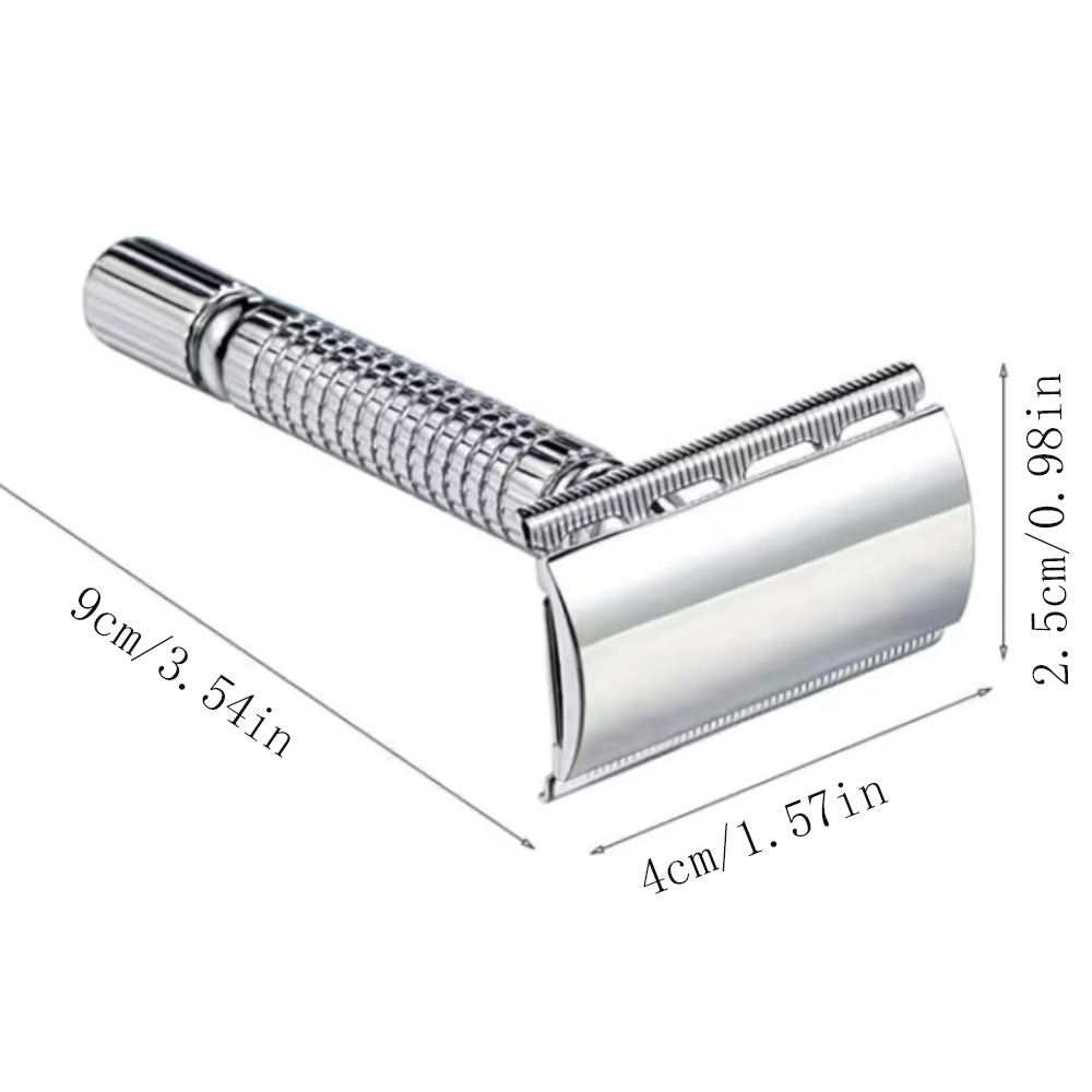 Stainless steel short handle c – обзор и цена Safety Razor Handle