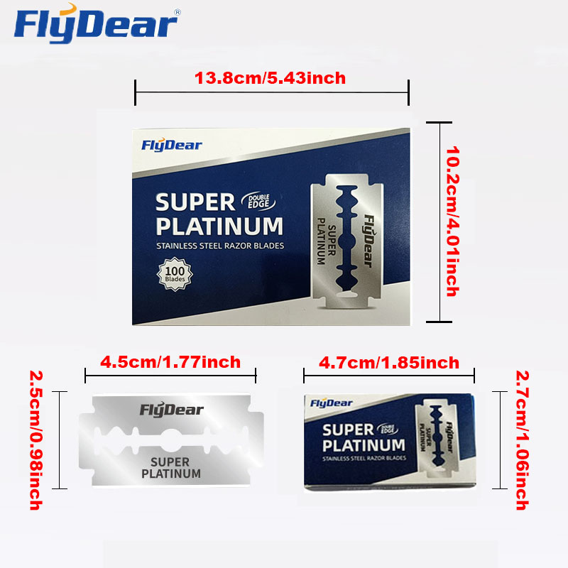 FLYDEAR 10-1000 PCS Stainless  – обзор и цена Safety Razor Handle